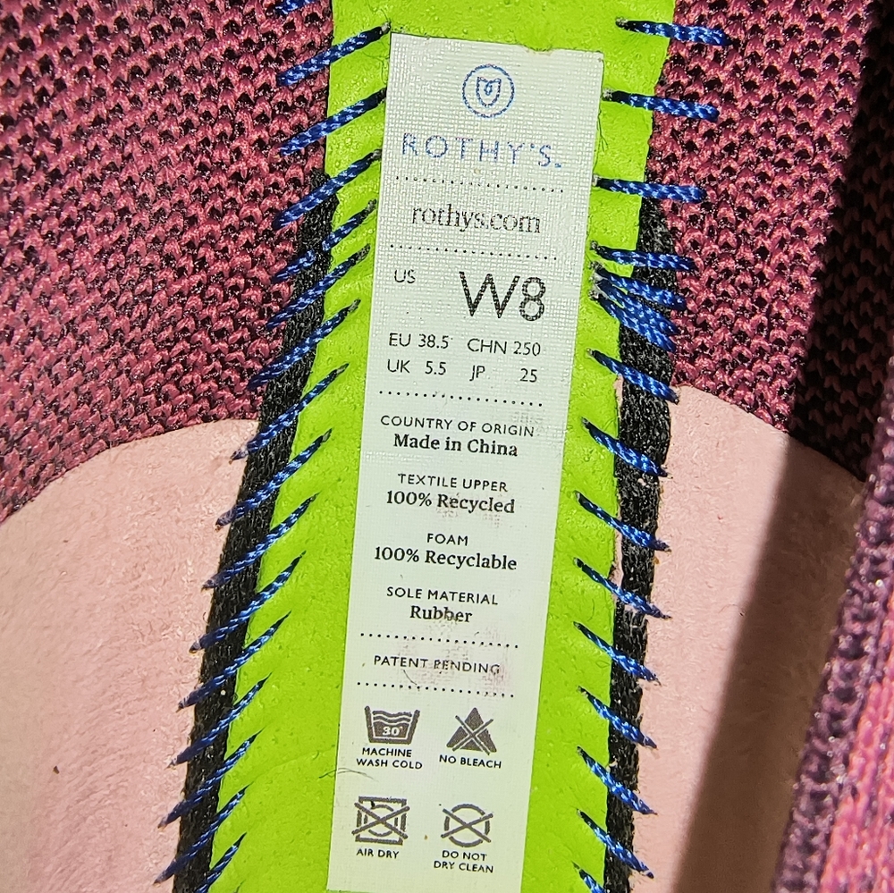 Rothy’s Limited Edition Rare Fig Python Print Poi… - image 8